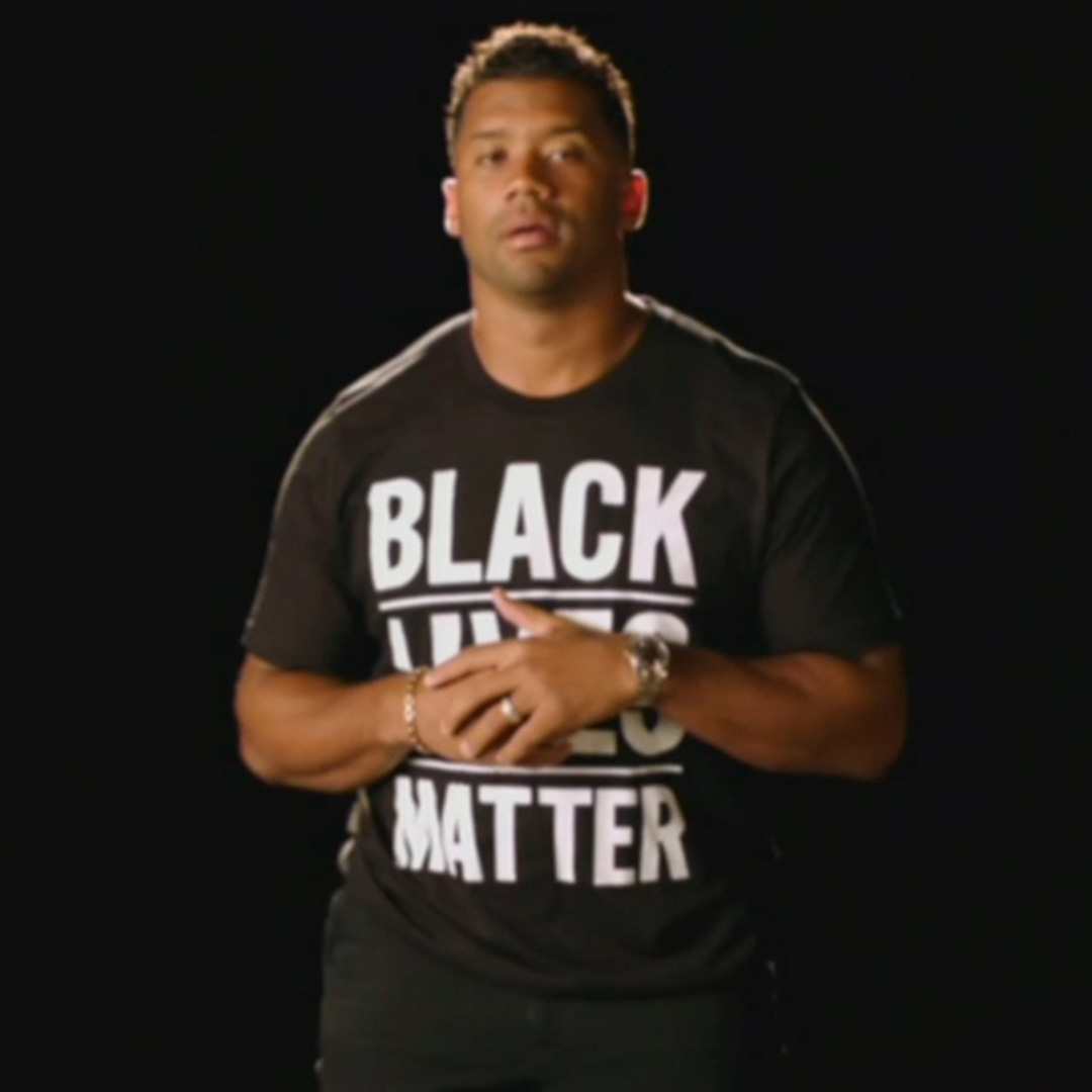 Russell Wilson Addresses Black Lives Matter Movement in Personal 2020 ESPYS Opening